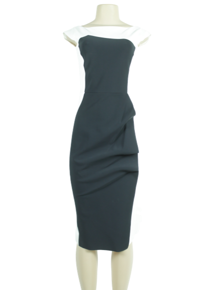 Chiara Boni Citra BIC Knee-Length Dress w/ Tags - eKlozet Luxury Consignment