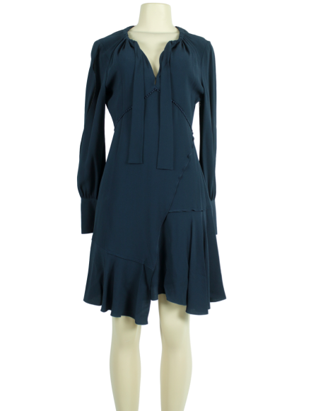 DEREK LAM 10 CROSBY Cold-Shoulder Dress - eKlozet Luxury Consignment