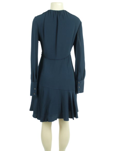 DEREK LAM 10 CROSBY Cold-Shoulder Dress - eKlozet Luxury Consignment