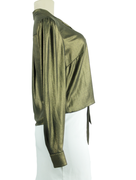 KAREN MILLEN Shimmery Blouse - eKlozet Luxury Consignment