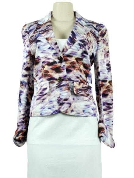 ESCADA Abstract Print Blazer w/ Tags - eKlozet Luxury Consignment