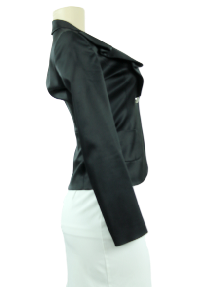 Emporio Armani Satin Blazer - eKlozet Luxury Consignment