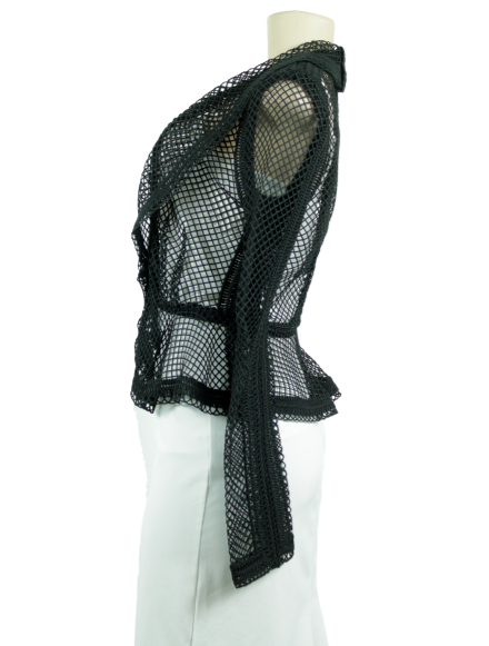 ELIE SAAB Macrame Tuxedo Jacket w/ Tags - eKlozet Luxury Consignment