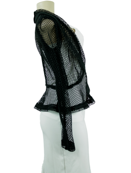 ELIE SAAB Macrame Tuxedo Jacket w/ Tags - eKlozet Luxury Consignment