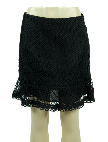 ELIE SAAB Macrame Skirt w/ Tags - eKlozet Luxury Consignment