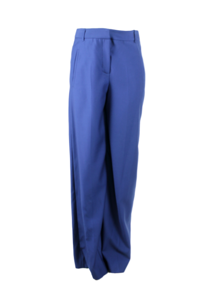 Erdem Birte High-Waist Full-Leg Pants w/ Tags - eKlozet Luxury Consignment