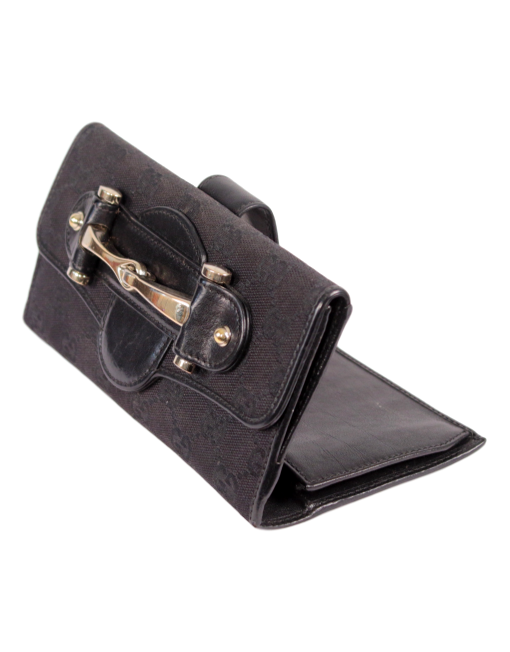GUCCI PELHAM CONTINENTAL WALLET - eKlozet Luxury Consignment