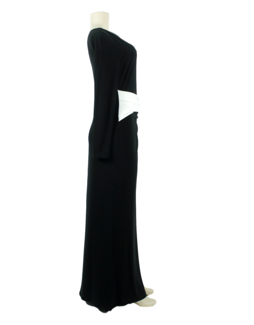 Lauren Ralph Lauren Evening Long Sleeve Gown - eKlozet Luxury Consignment