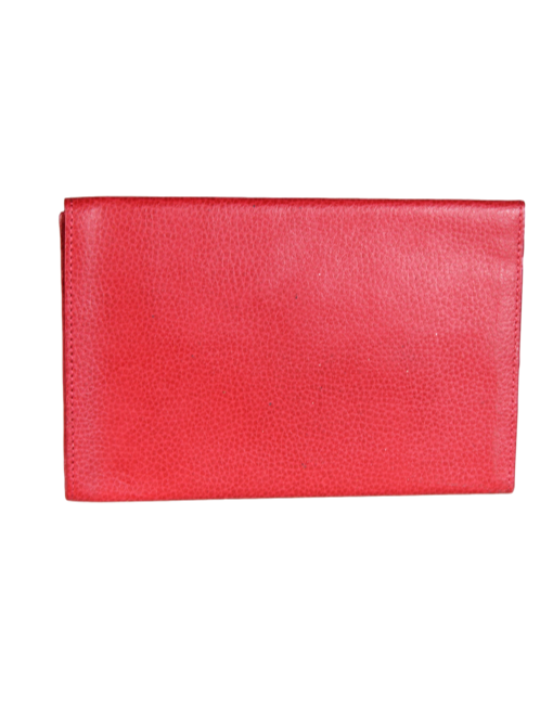 LAURIGE Leather Travel Envelope Clutch
