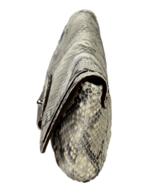COACH Snake Print Clutch Side | eKlozet Designer Consignment