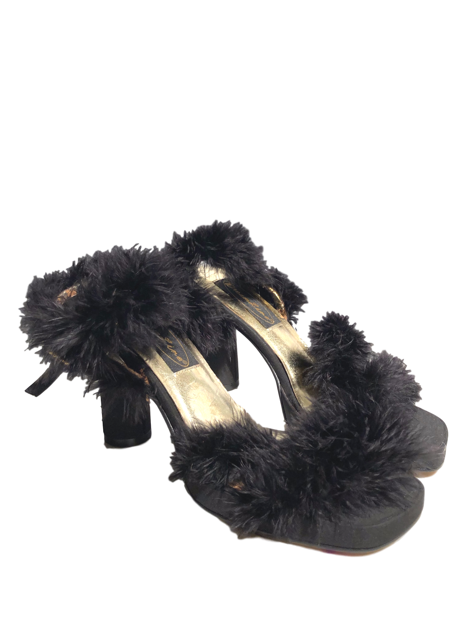 DREAMLINE FUR SANDALS - eKlozet Luxury Consignment