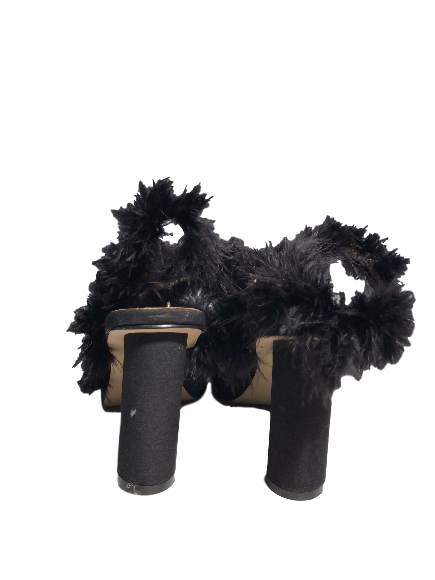 DREAMLINE FUR SANDALS - eKlozet Luxury Consignment