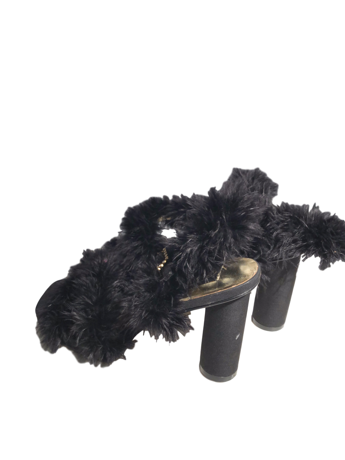 DREAMLINE FUR SANDALS - eKlozet Luxury Consignment