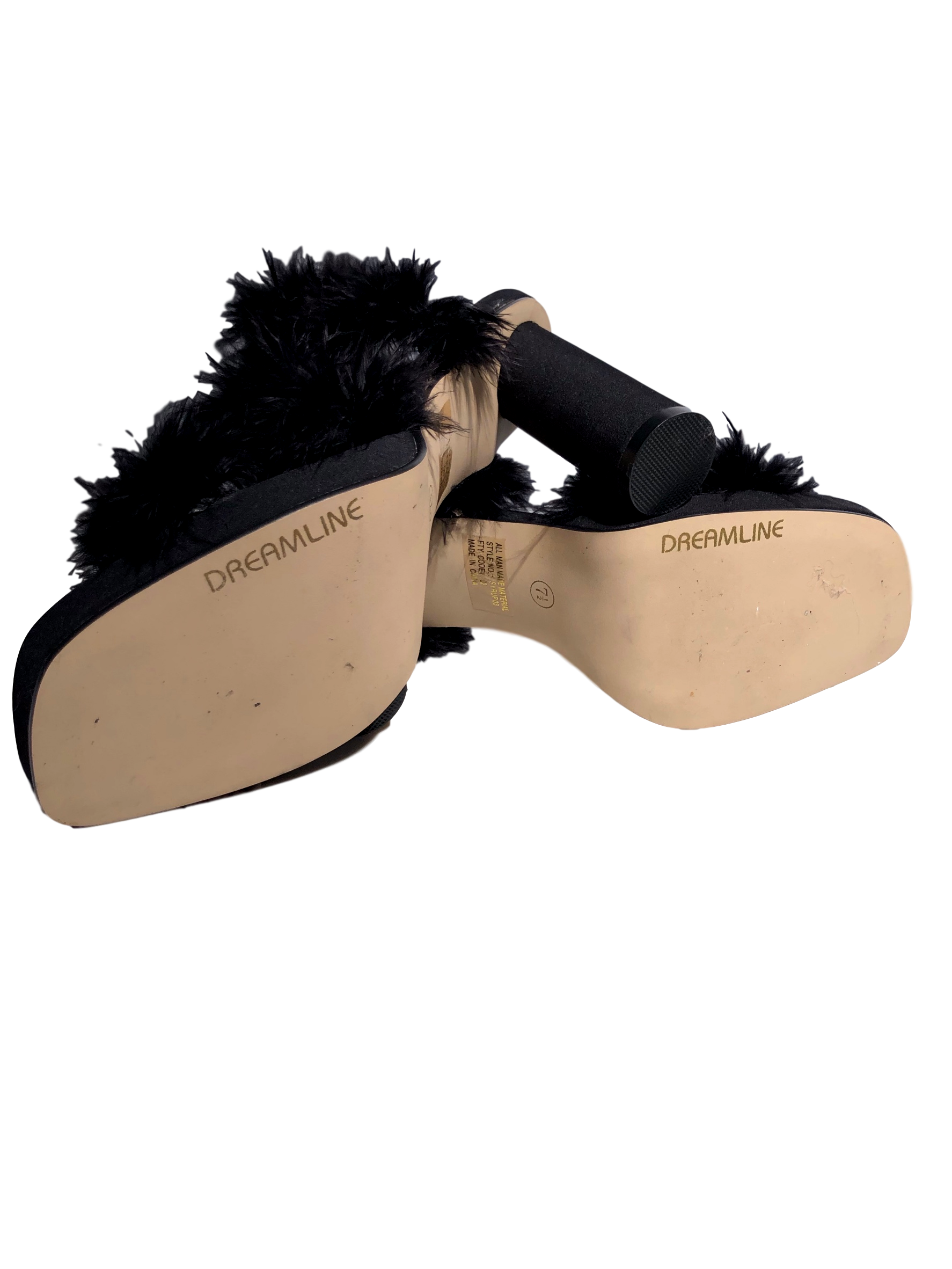 DREAMLINE FUR SANDALS - eKlozet Luxury Consignment