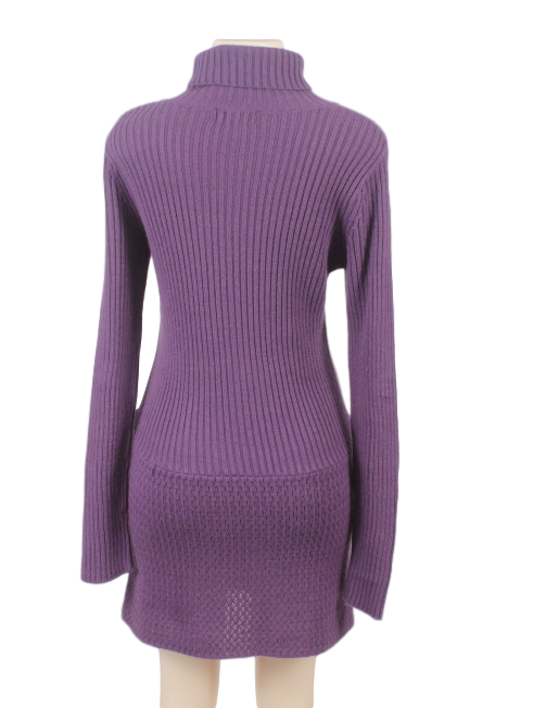 CALVIN KLEIN TURTLENECK MIDI SWEATER DRESS - eKlozet Luxury Consignment