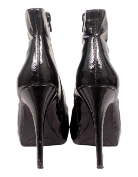 CARLOS BY CARLOS SANTANA Patent Leather Ankle Boots - eKlozet Luxury Consignment