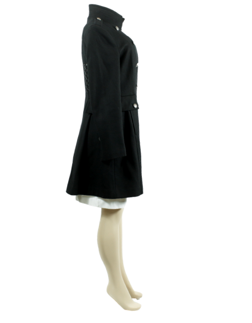 Moda International Pea Coat  Side- eKlozet Luxury Consignment Boutique