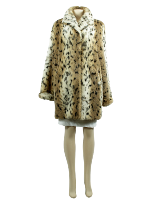 PAMELA McCOY Faux Fur Coat - eKlozet Luxury Consignment