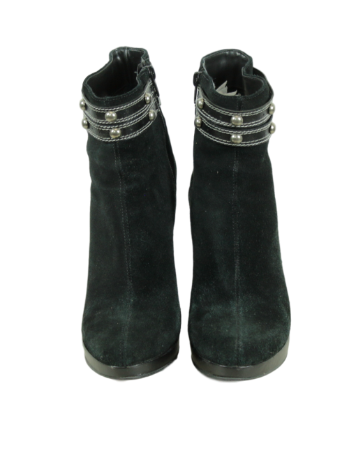 Nicole Miller Suede Ankle Boots - eKlozet Luxury Consignment