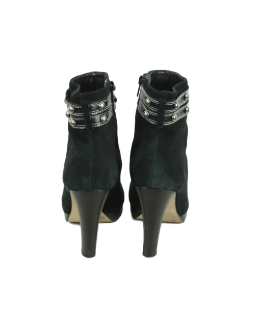 Nicole Miller Suede Ankle Boots - eKlozet Luxury Consignment