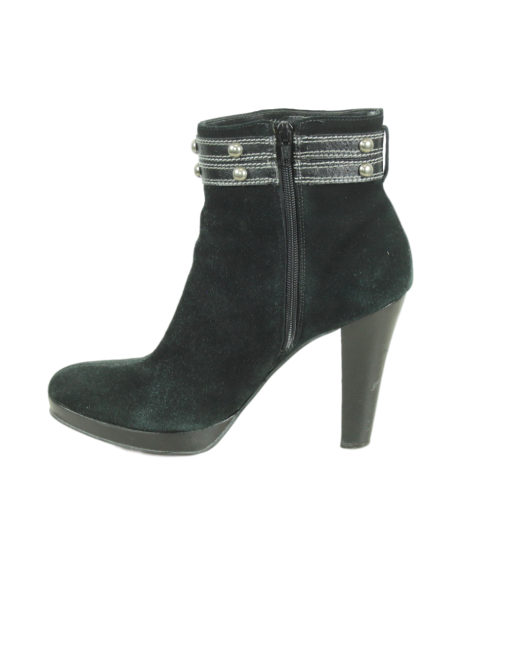 Nicole Miller Suede Ankle Boots - eKlozet Luxury Consignment