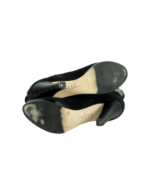 Nicole Miller Suede Ankle Boots - eKlozet Luxury Consignment