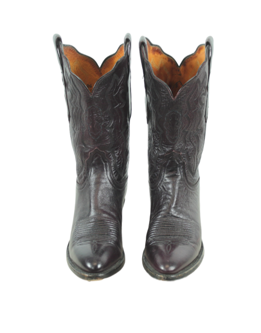 LUCCHESE Mid Calf Cowboy Boots - eKlozet Luxury Consignment