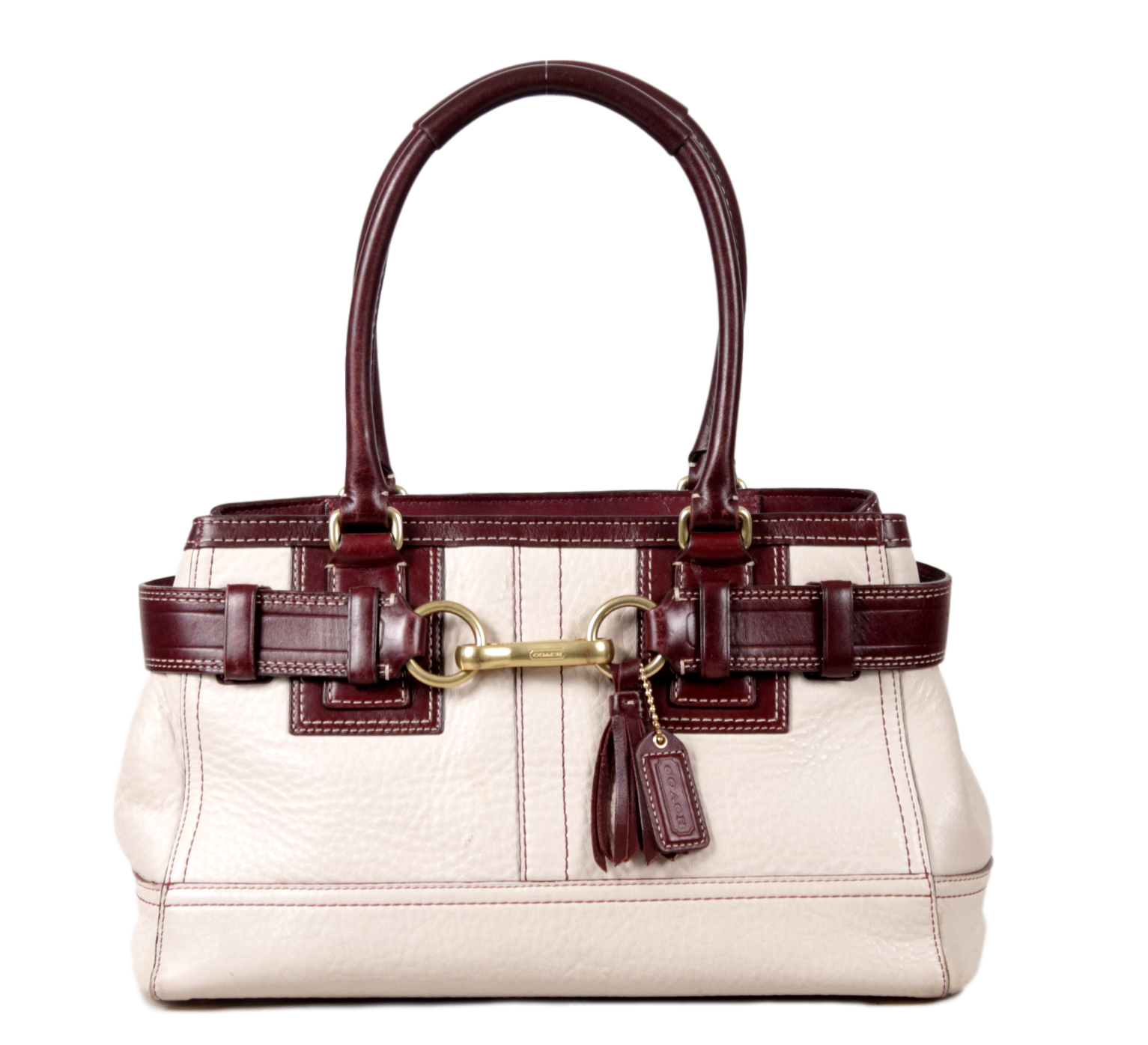 COACH HAMPTON CARRYALL SATCHEL - eKlozet Luxury Consignment