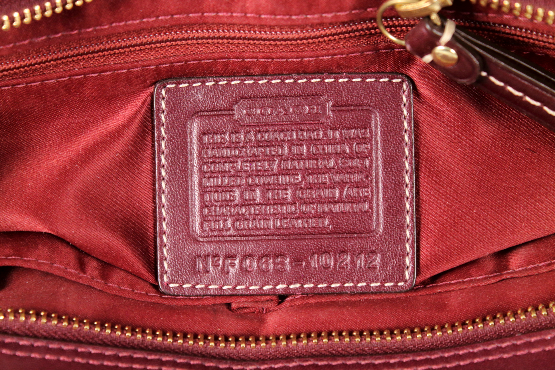 COACH HAMPTON CARRYALL SATCHEL - eKlozet Luxury Consignment