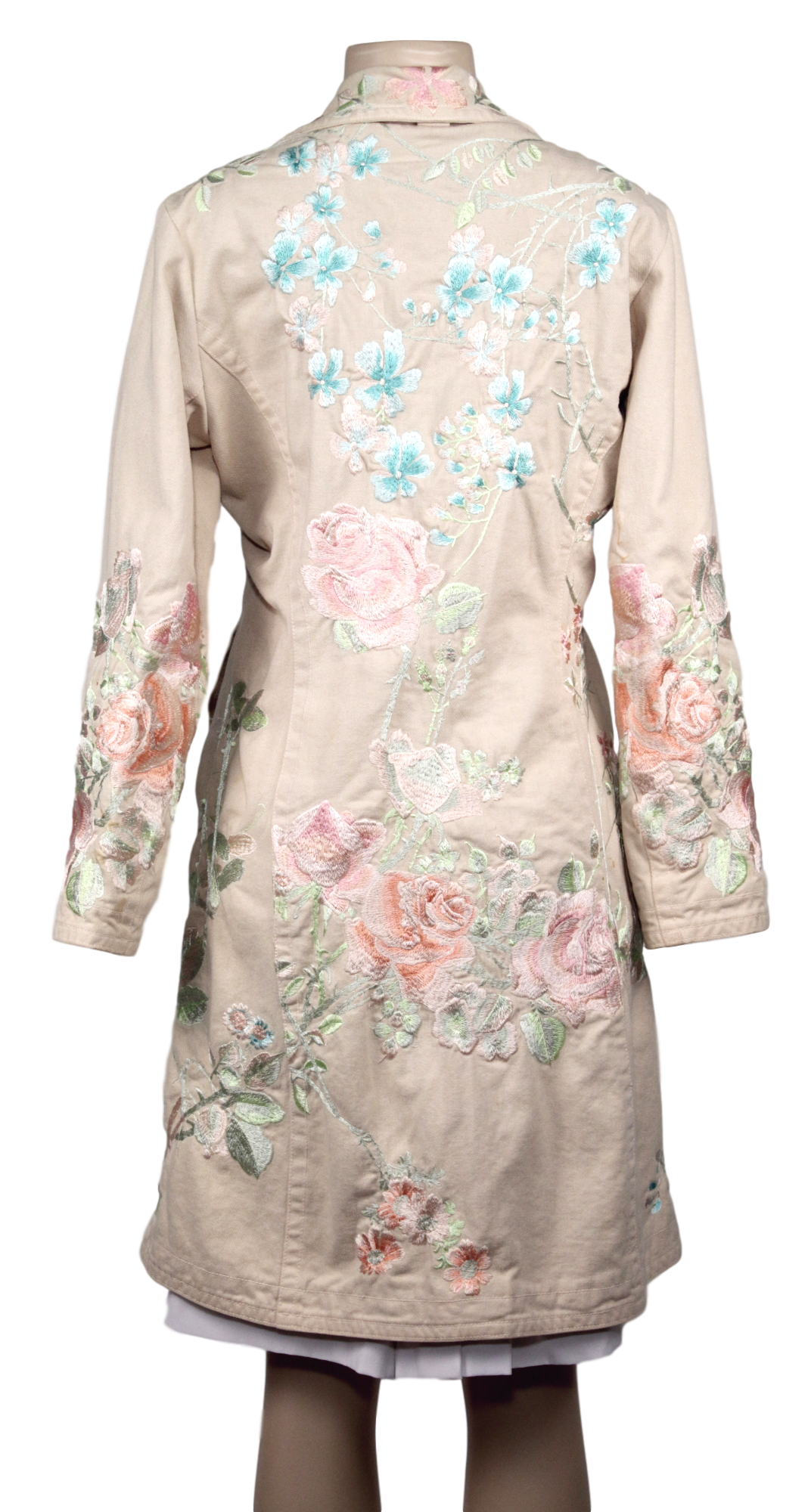 JOHNNY WAS BIYA EMBROIDERED COAT - eKlozet Luxury Consignment