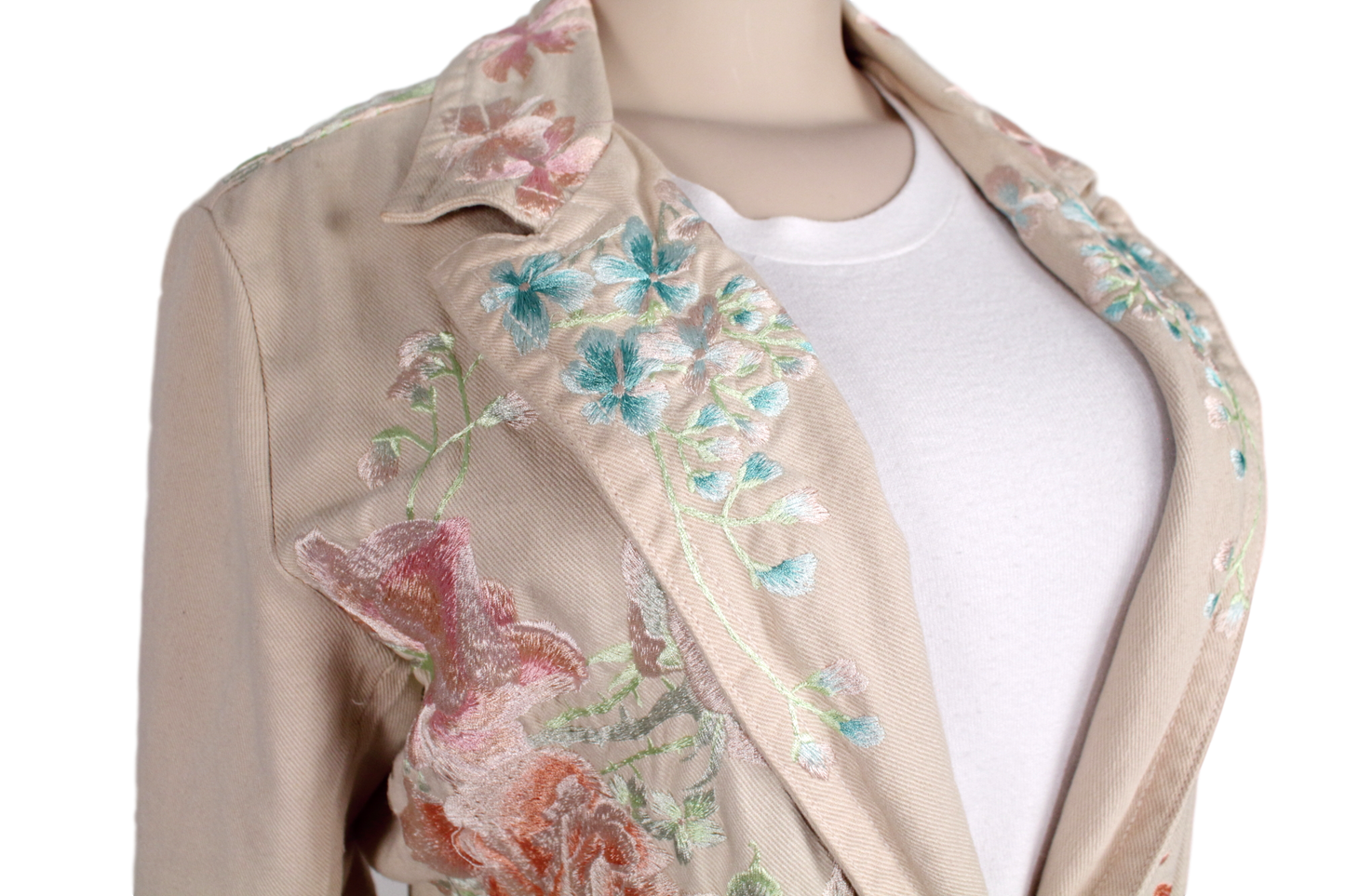 JOHNNY WAS BIYA EMBROIDERED COAT - eKlozet Luxury Consignment