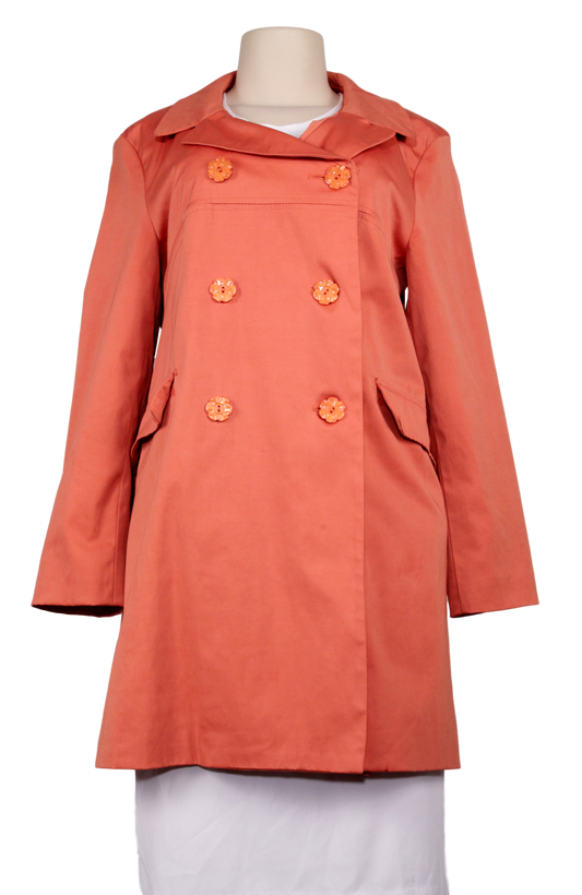 NINE WEST DOUBLE BREASTED COAT - eKlozet Luxury Consignment