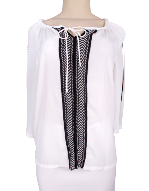 PETER NYGARD Collarless Top