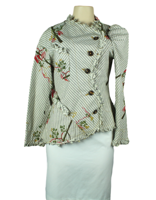 VIVIENNE WESTWOOD ANGLOMANIA Printed Blazer - eKlozet Consignment Boutique