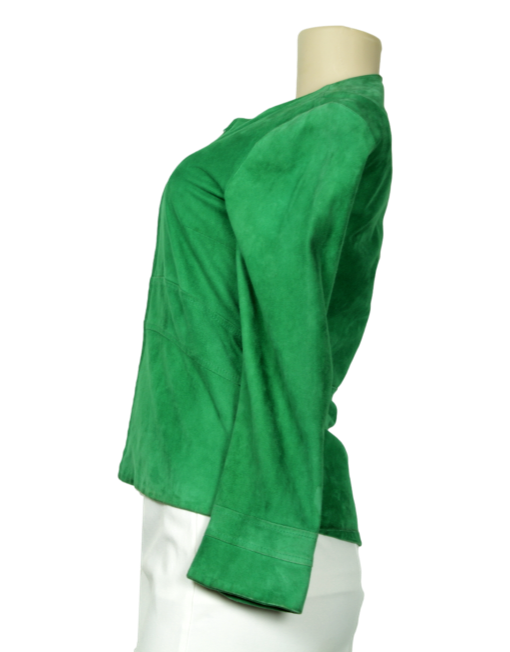 ALBERTA FERRETTI Suede Jacket Side