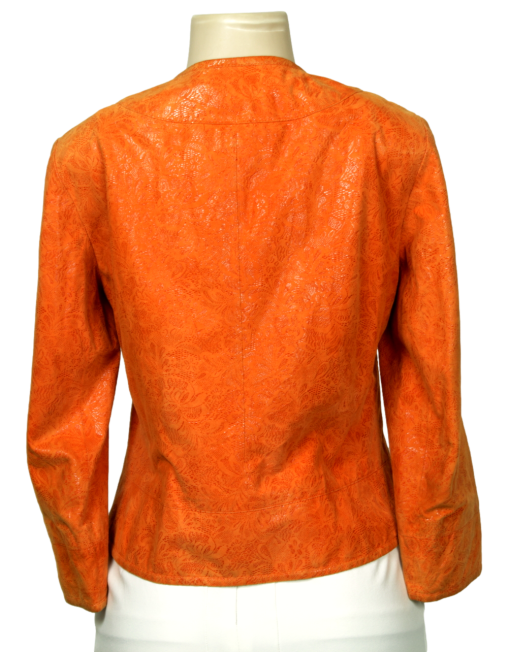 LAFAYETTE 148 Suede Evening Jacket Back