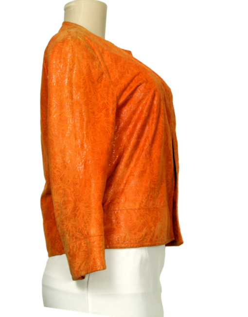 LAFAYETTE 148 Suede Evening Jacket Side