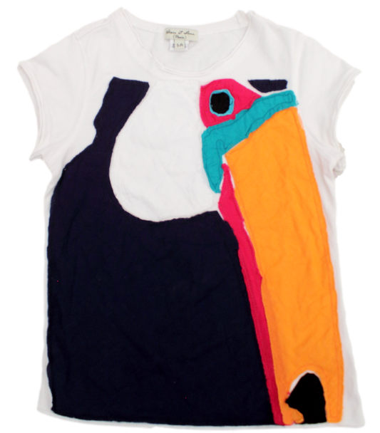 Eliane et Lena Girls' Patchwork Top - eKlozet Luxury Consignment