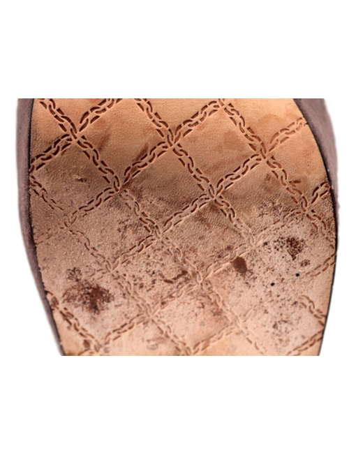 L.A.M.B. LEATHER AND SUEDE 'LEISURE' PUMP - eKlozet Luxury Consignment