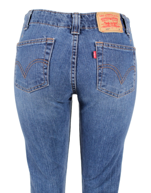 LEVI'S NOUVEAU LOW BOOT CUT 525 JEANS - eKlozet Luxury Consignment