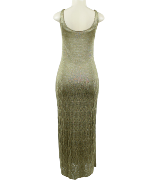 Spiegel Metallic Long Dress - eKlozet Luxury Consignment