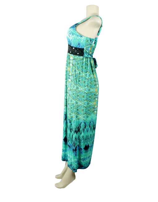 STUDIO WEST APPAREL Abstract Print Maxi Dress