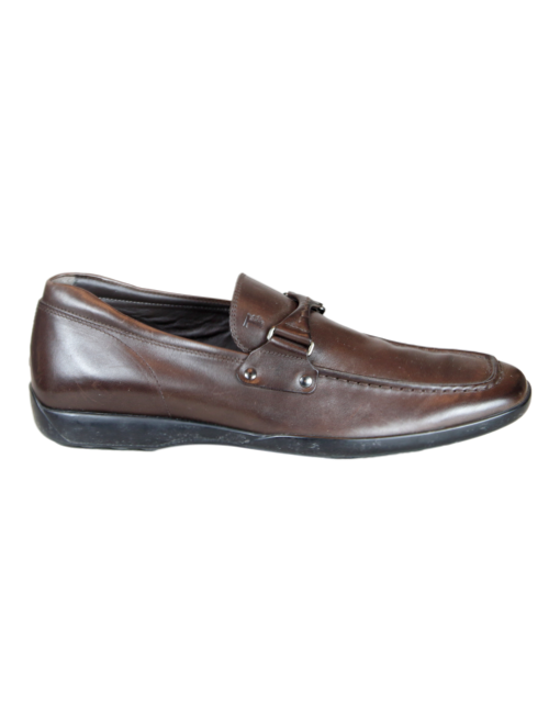 TOD'S Leather Dress Loafers Side  | eKlozet Designer Consignment