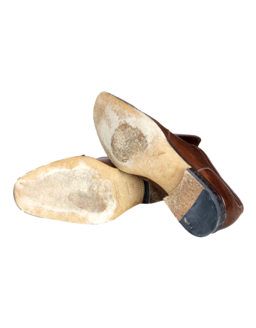 BOSS BY HUGO BOSS Leather Loafers Soles | Eklozet Designer Consignment