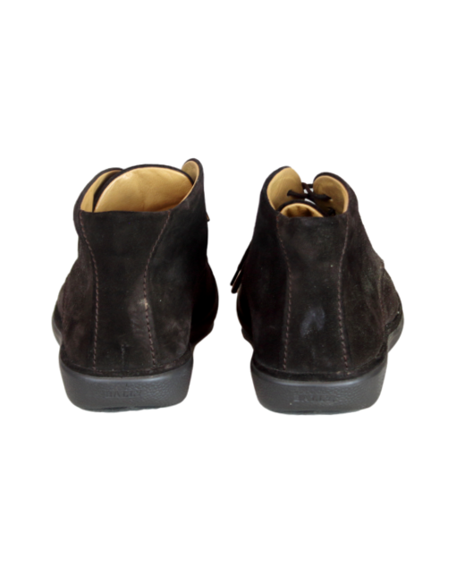 BALLY Rolfo Suede Lace-Up Ankle Boots Back | eKlozet Designer Consignment