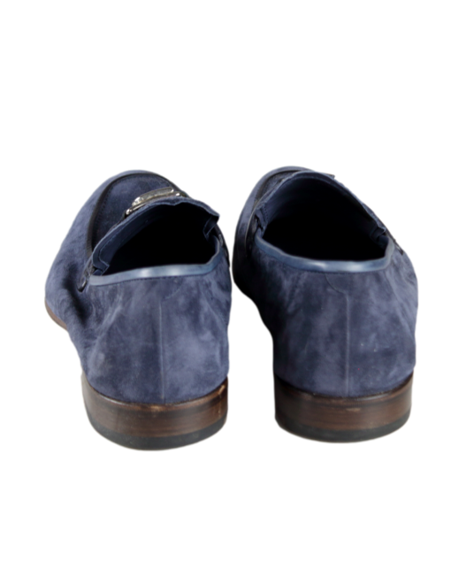 BERLUTI Suede Dress Loafers Back | eKlozet Designer Consignment