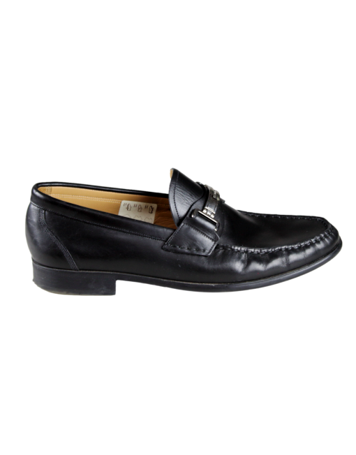 BALLY Leather Loafers Side | eKlozet Designer Consignment