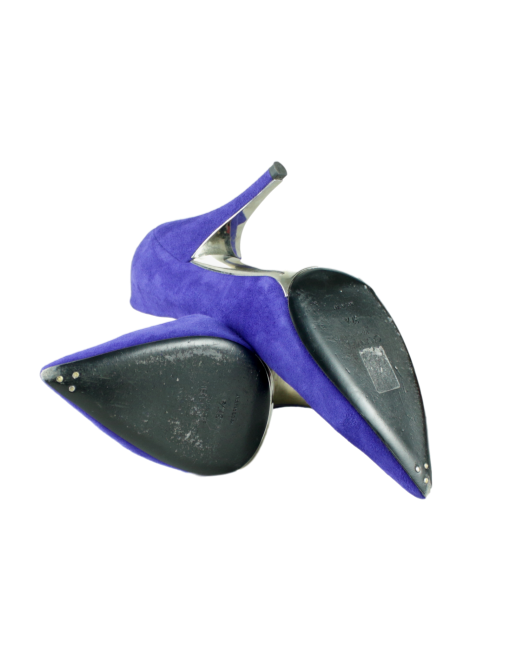 CALVIN KLEIN 205W39NYC Suede Pointed-Toe Pumps - eKlozet Luxury Consignment