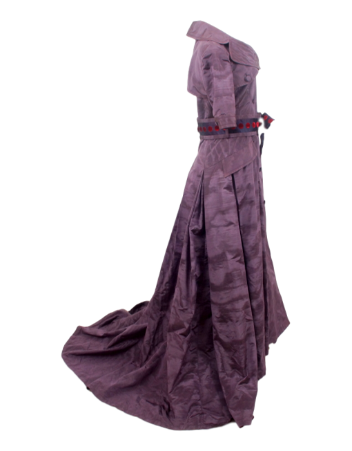 CAROLINA HERRERA SILK BELTED GOWN - eKlozet Luxury Consignment