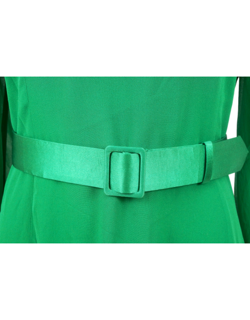 ESCADA GOWN WITH BISHOP SLEEVES - eKlozet Luxury Consignment